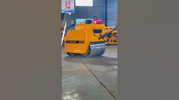🎥 Watch our Road Roller in action – the ultimate machine for ground compaction! 🚧