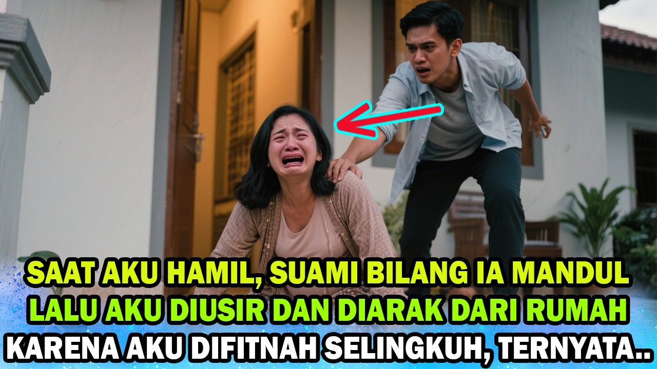 SUAMI NGAKU-NGAKU MANDUL DAN FITNAH AKU SELINGKUH KARENA AKU HAMIL, TERNYATA KARENA.. #novelromantis