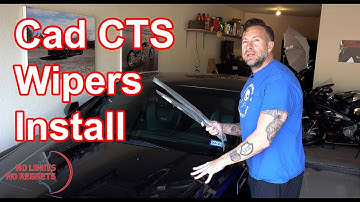 EASY CADILLAC CTS Wiper Blade Replacement - 2013 Cadillac CTS V Coupe Cadillaxe