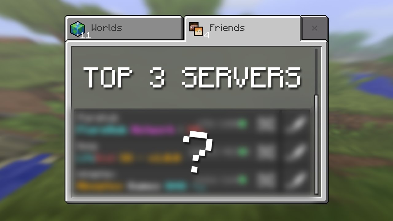 Top 3 Servers For Mcpe 1 1 Sg Skywars Bedwars More Minecraft Pe Pocket Edition Youtube