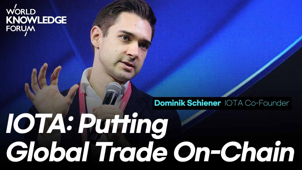 IOTA : Bridging the Trillion Dollar Trade Gap with On-Chain World Trade│Dominik Schiener(IOTA)