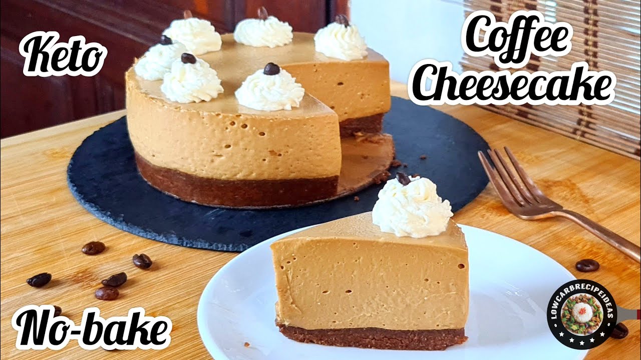 The Ultimate Keto Coffee Cheesecake | A coffee lover's dream come true | Incredibly delicious