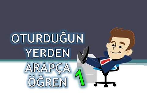 OTURDUĞUN YERDEN ARAPÇA ÖĞREN 1