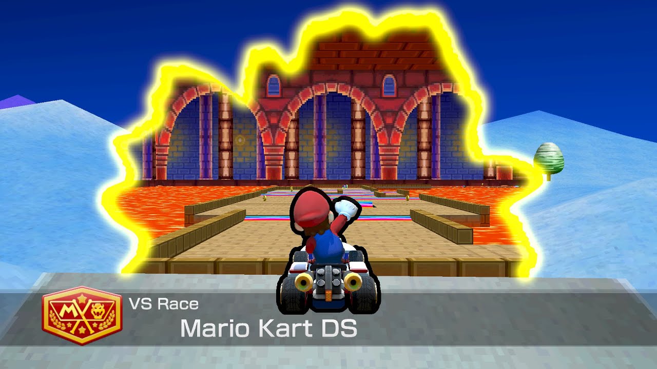 All Mario Kart DS (Retro) Tracks in a MK8 Track