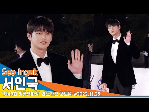 서인국(Seo Inguk), ‘영화 속 장면같은 등장’(청룡영화상 레드카펫) #NewsenTV