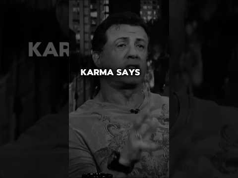 Karma is real