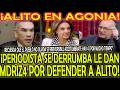 ALITO EN AGONIA PERIODISTA SE QUIEBRA LE DAN MDRIZ4 X DEFENDER A ALITO! RECUERDA EL PUEBLO NO OLVIDA