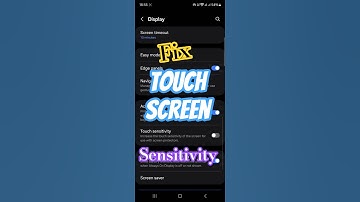 How to fix Touch Screen sensitivity on Android Mobile? #shortsfeed