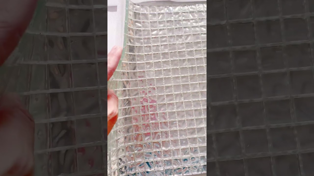 Platinum Glass Mosaic Tile | Modern Luxury for Backsplash & Bathroom