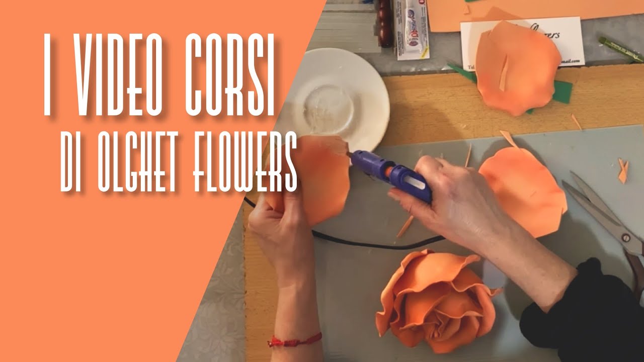 Come realizzare una Rosa in gomma Eva 🌹 #fiorigiganti #handmade #faidate #fommy #rosa #gommaeva