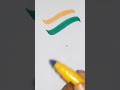 I love india  indianflag india shorts drawing