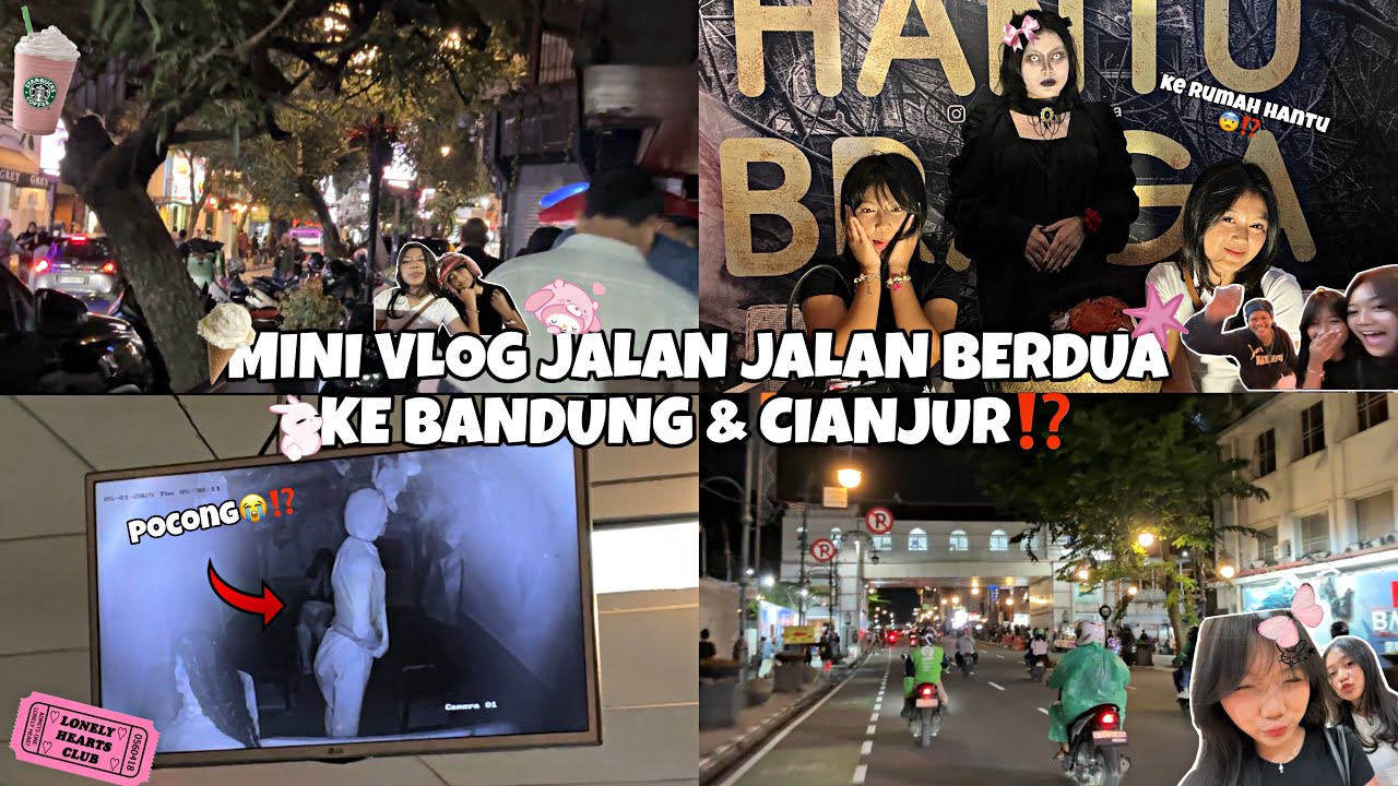 MINI VLOG JALAN JALAN KE BANDUNG & CIANJUR🤩⁉️ 