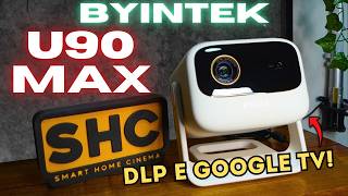 Pra usar o DIA TODO! Projetor Byintek U90 MAX Review