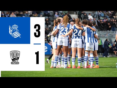 HIGHLIGHTS | Liga F 25-26 | J12 | Real Sociedad 3 - 1 Alhama FC