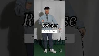 Release It From The Top  golf  golftips  golfswing shorts fyp