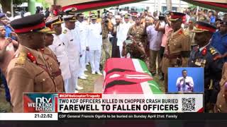 Brigadier Swaleh Saidi has been laid to rest at his home Bomani village in Kilifi county