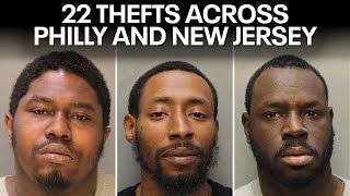 3 men arrested for stealing over $15K in shoes across Philly, NJ