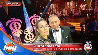 ¡Así se vivió la celebración de Año Nuevo en Televisa! | Hoy