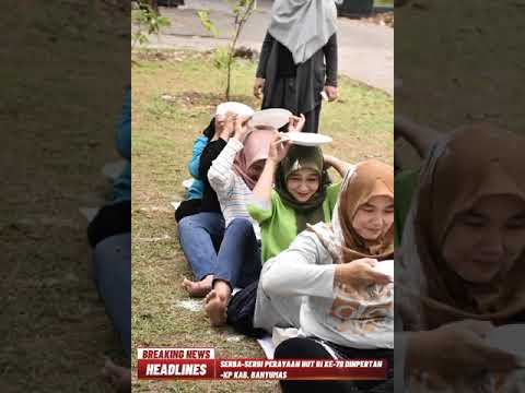 Kemeriahan Lomba HUT RI Ke 78 Dinas Pertanian dan Ketahanan Pangan Kab. Banyumas