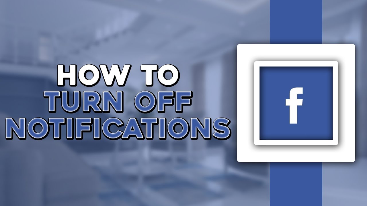 How to Turn Off Notifications on Facebook (Easiest Way) - YouTube