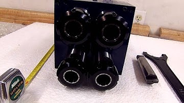 AutoDrill ER40 MS4 Head for MT4 Drill Press 28mm Collets