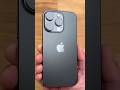 iPhone 16 Pro Black Titanium Unboxing #shorts