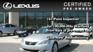 2008 Lexus IS 250 Certified Cherry Hill NJ