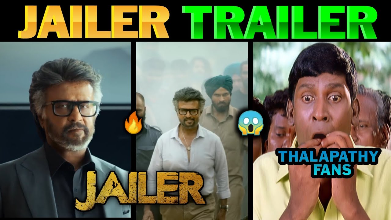 JAILER TRAILER TROLL TAMIL | JAILER SHOWCASE | LOLLU FACTS 