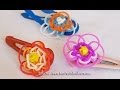 Fleur en élastique Rainbow Loom pour barrette ou bracelet