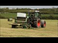 Silage &#39;24 -  Fendt 415 Wrapping with McHale Pic n wrap Machine.