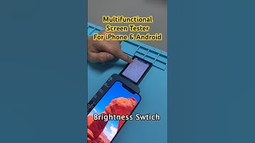 Multifunctional LCD/OLED screen tester for iPhone & Android #programmer