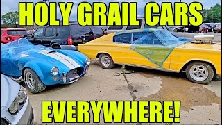 Inside An INSANE Auto Auction Packed With Ultra RareHoly Grail Cars & Mystery Theft Recovery SRT's!