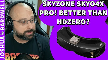 Skyzone SkyO4X Pro! Can They Beat The HDZero Goggles? - FPV Questions