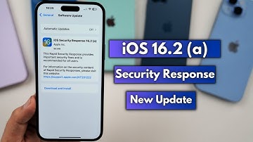 iOS 16.2 (a) Security Response Update | What
