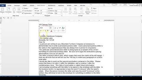 Guided Practice Mixed Punctuation Letter