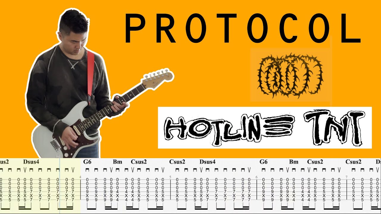 Hotline TNT - Protocol | Guitar Tab | Cover | Lesson | Tutorial auf YouTube ansehen Hotline TNT - Protocol | Guitar Tab | Cover | Lesson | Tutorial auf YouTube ansehen