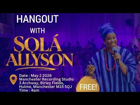 HángoutwithṢọláAllyson - Manchester