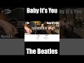 Baby It's You The Beatles Guitar chords #Shorts