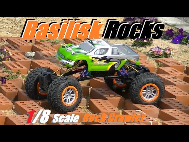 RC Rock Crawler BASILISK ROCKS - YouTube