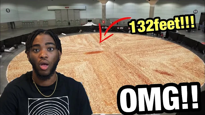 Airrack Made The World's Largest Pizza (132 Feet)