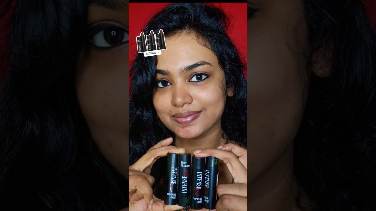 💋💄From ₹70 - ₹90 | Affordable Blue heavens intense matte lipstick shades