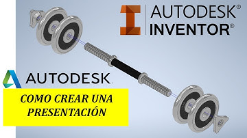 Crear una Presentación (Vista Explosionada) - Autodesk Inventor 2020 - Tutorial (Español)