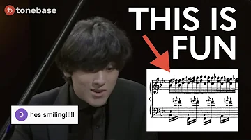 Yunchan Lim 임윤찬 LAUGHS in the face of Liszt's hardest piece (Feux follets)