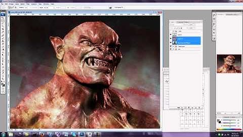 ZBrush tutorial: Render an Orc from The Hobbit, Part 9