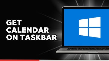 How to Get your Calendar Back on Windows 11 Taskbar