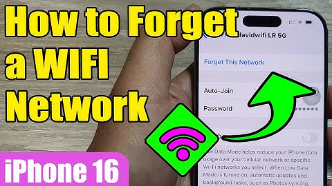 📶 How to Forget a Wi-Fi Network on iPhone (iPhone 16/16 Pro Max - iOS 18 Tutorial!