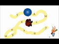 Учим гласные буквы АОУЭЫ. Видео игра с Винни Пухом