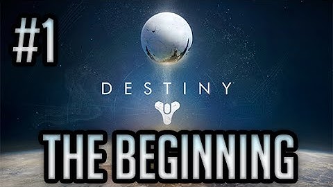 DESTINY Gameplay: Titan Xbox One Playthrough Walkthrough Part 1
