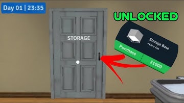 I Unlocked The Storage Room of My Supermarket in One Day || Roncher Gaming