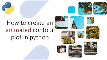 Create a contour animation video in python #engineering #python #contour